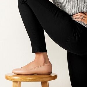 Naturalizer Vivienne Ballet Flat - blush nude leather - size 7
